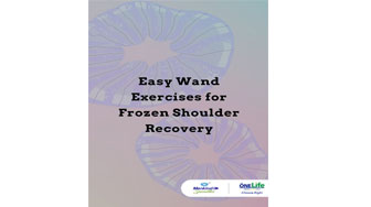 Easy Wand Exercises for Frozen Shoulder Recovery.